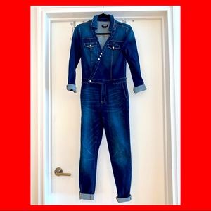 Bebe Jean Jumpsuit